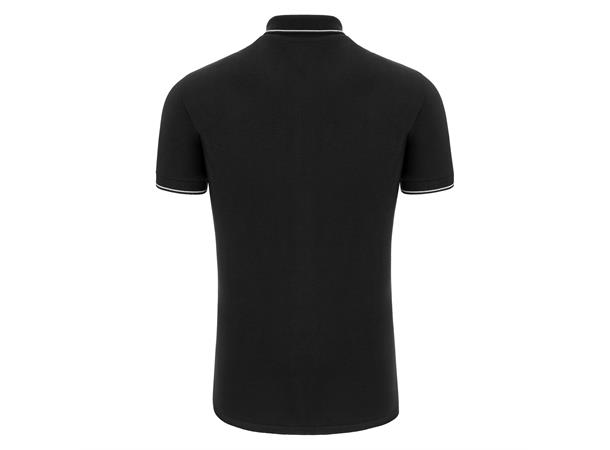 Comedy Eco Polo BLK XXS Poloskjorte i Ecotekstil- Unisex 
