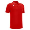 Comedy Eco Polo RED M Poloskjorte i Ecotekstil- Unisex