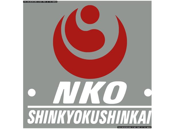 Egersund Karate NKO SHIN N Transfermerke 90mm x 86mm 