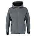 Feldspar Hooded Jacket Grey XL God og varm hettejakke - Unisex