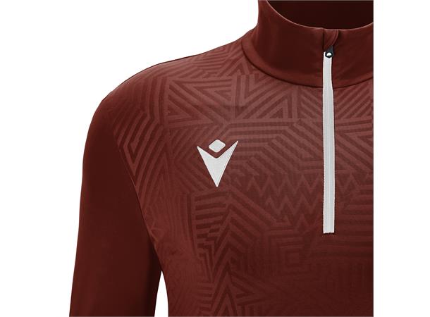 Fraser 1/4 Zip Top CRD/WHT 3XS Teknisk treningsgenser - Unisex 