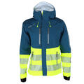 Husky Shell Jacket Hi-Vis Blue Wing T L Varm skalljakke med refleks - Unisex