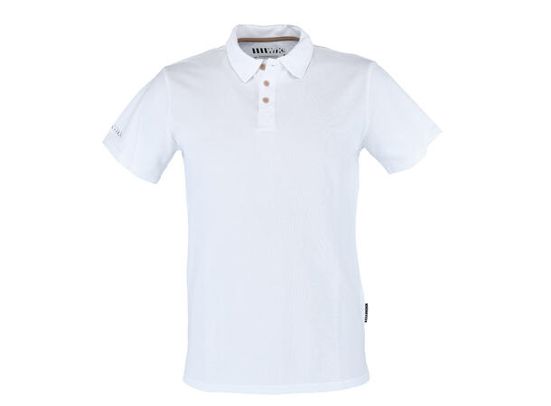 Kaolin Piquet Bright White XL Klassisk bomullspolo - Unisex 
