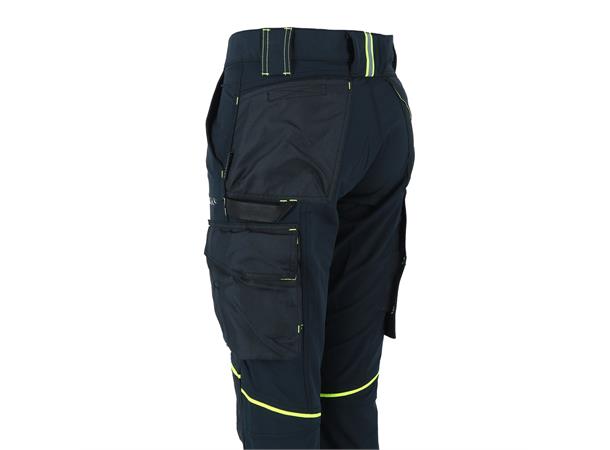 Malamut Pants W Black Beauty 40 Arbeidsbukse m. 4-veis stretch til dame 