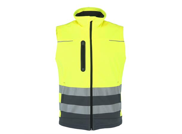 Varg Vest Hi-Vis L Softshellvest - Unisex 