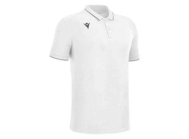 Comedy Eco Polo WHT XL Poloskjorte i Ecotekstil- Unisex 