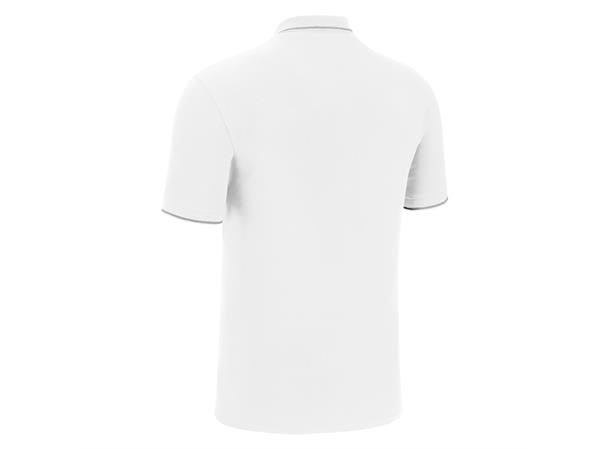 Comedy Eco Polo WHT XL Poloskjorte i Ecotekstil- Unisex 
