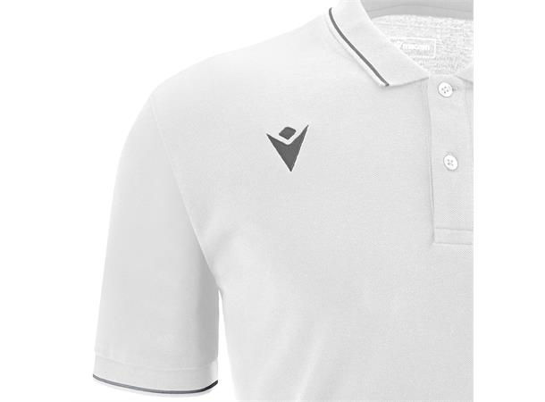 Comedy Eco Polo WHT XL Poloskjorte i Ecotekstil- Unisex 