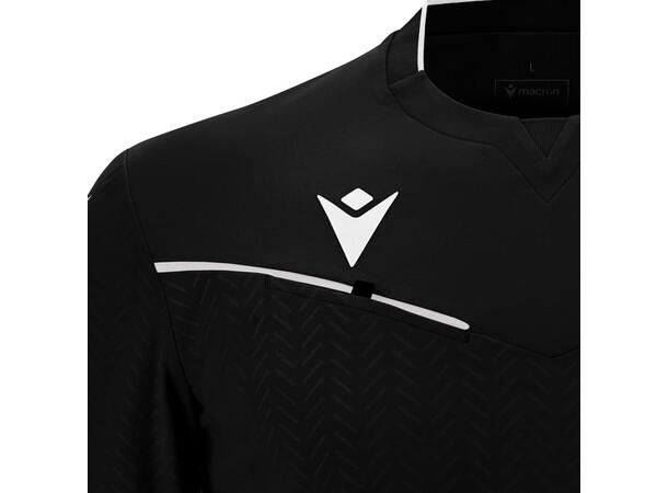 Ponnet Eco Referee Shirt SS BLK M Teknisk dommerdrakt - Unisex 