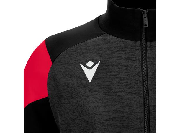 Prometheus Full Zip Top BLK/RED 3XL Teknisk reisejakke - Unisex 