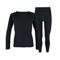 Shimmer Ullsett - Black Beauty 3XL Merinoullsett