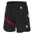 Shen Eco Match Day Shorts BLK/RED M Teknisk shorts i ECO-tekstil - Unisex 