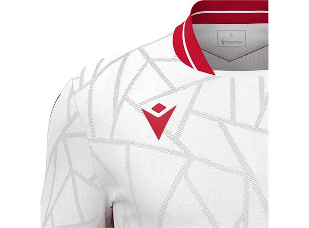 CERBERUS ECO shirt WHT/RED 3XS Teknisk kamp og treningsdrakt - Unisex 