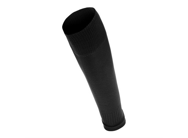 Sprint Evo Footless Socks BLK XL Elastiske fotballsokker uten fot- Unisex 