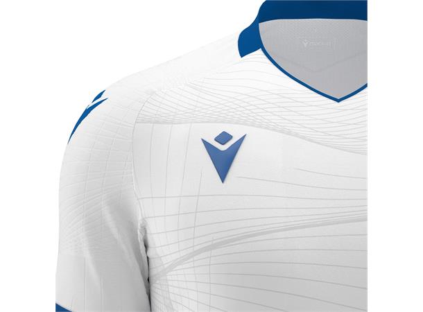 Wyvern Eco Match Day Shirt WHT/ROY 3XS Teknisk drakt i ECO-tekstil - Unisex 