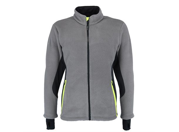 Albite Fleece Jacket Grey Melange XL Fleecejakke til jobb og fritid - Unisex 