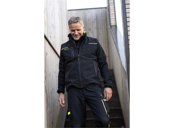 Bismuth Stretch Pants Black Beauty 48 Arbeidsbukse med god stretch - Unisex 