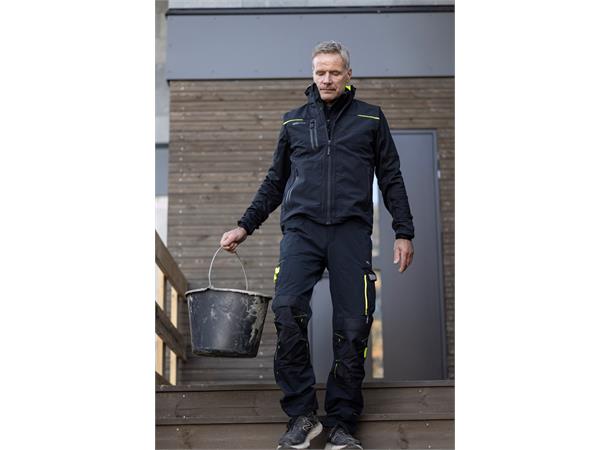 Bismuth Stretchpant ZP W. Pocket  BLK 56 Black Beauty 