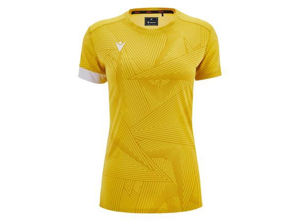 Domizia II Icon shirt YEL/WHT XS Teknisk kamp og treningsdrakt - Dame 