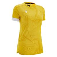 Domizia II Icon shirt YEL/WHT XS Teknisk kamp og treningsdrakt - Dame