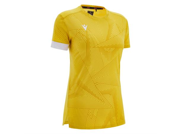 Domizia II Icon shirt YEL/WHT XS Teknisk kamp og treningsdrakt - Dame 