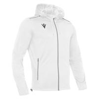 Freyr Hoody Full Zip Top WHT M Overtrekksjakke