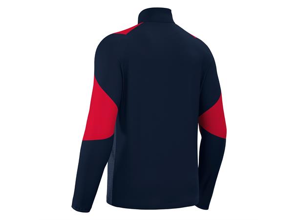 Izel Training 1/4 Zip Top NAV/RED M Teknisk treningsgenser - Unisex 
