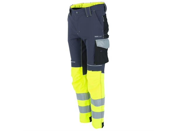 Malamut Pant Hi-Vis Safety Yel 54 Arbeidsbukse med 4-veis stretch Unisex 