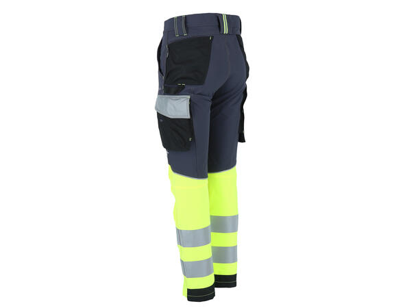 Malamut Pant Hi-Vis Safety Yel 54 Arbeidsbukse med 4-veis stretch Unisex 
