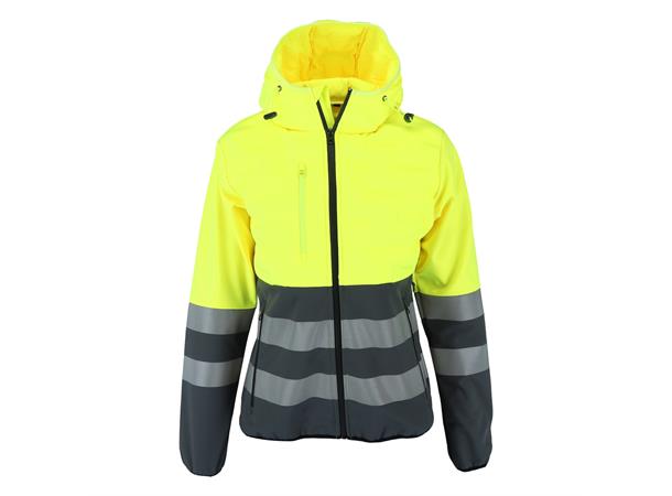 Mastif Jacket Hi Vis W Safety Yel XS Varm og vannavvisende jakke til dame 