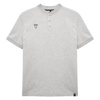 Nisiros Icon stretch korean polo GRY 3XS Poloskjorte Uten krage - Unisex