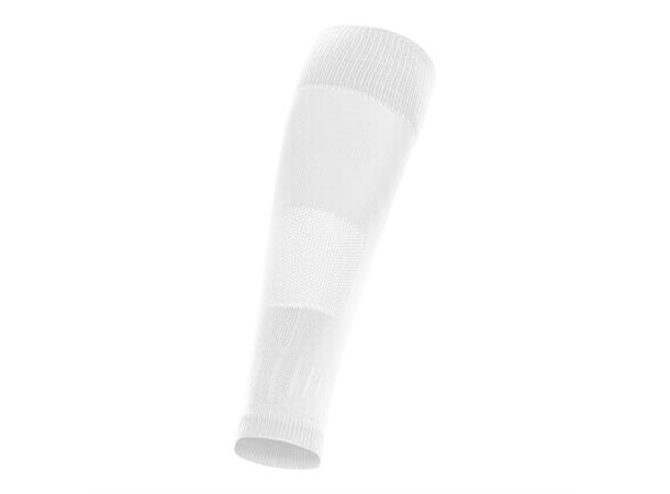 Sprint Evo Footless Socks WHT XS Elastiske fotballsokker uten fot- Unisex 