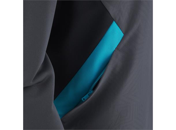 Tiamat Full Zip Hoody ANT/NSKY XXL Teknisk hettejakke - Unisex 