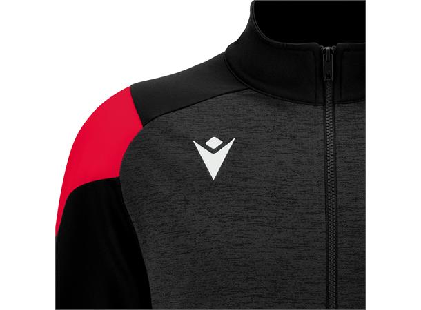 Vanir Travel Full Zip Top BLK/RED 3XS Teknisk overtrekksjakke - Unisex 