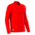 Mendez ECO Referee Shirt LS RED 3XL Teknisk dommerdrakt - Unisex
