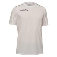 Rigel shirt shortsleeve WHT XL Teknisk trenings t-skjorte - Unisex