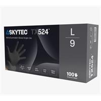 Skytec TX524  10 BLK Sort engangshanske Nitril