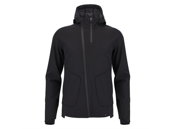 Tomtor Icon jacket BLK S Softshell jakke med hette - Unisex 
