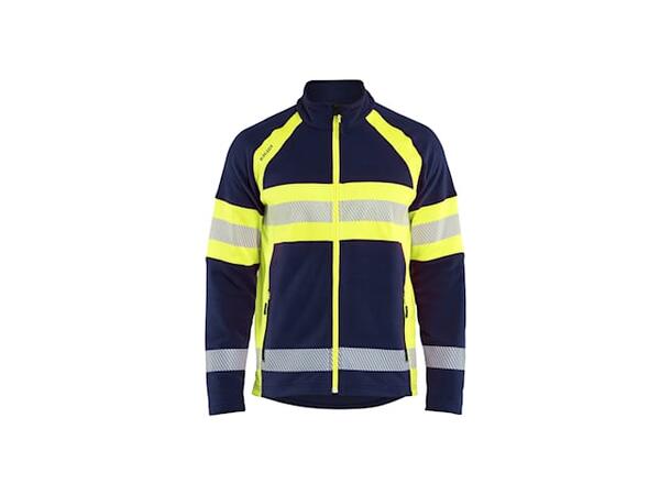 4713 Mikrofleecejakke NAV/Hivis XS Lett microfleecejakke 