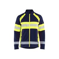 4713 Mikrofleecejakke NAV/Hivis XS Lett microfleecejakke