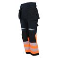 Bismuth Roofpant ZP - W.Pocket S.ORA 48 Funksjonell arbeidsbukse med synlighet