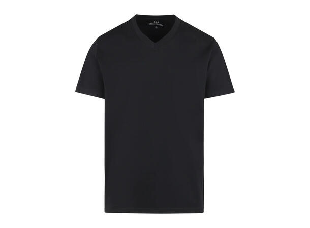 Bruno V-neck Black S T-Skjorte V-hals 