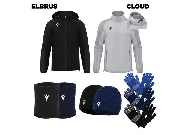 Høstpakke Regn Elbrus eller Cloud + Anvik/Metel/Rivet 