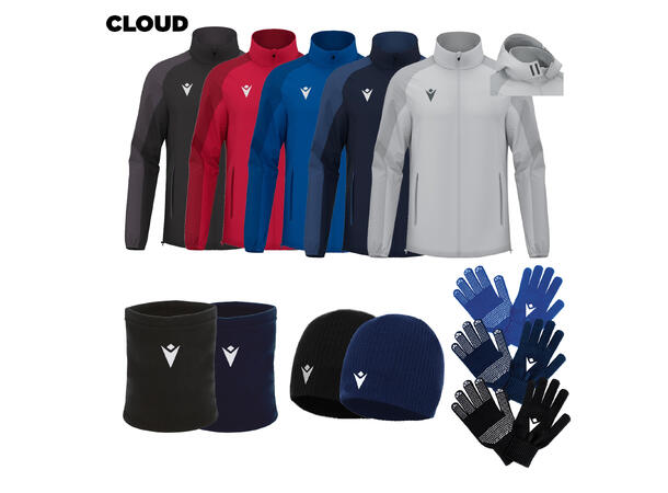 Høstpakke Regn Elbrus eller Cloud + Anvik/Metel/Rivet 