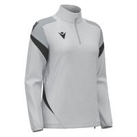Leona Training 1/4 Zip Top W ST.GREY 3XS Teknisk treningsgenser til dame