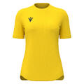 Zyra Womans shirt YEL XXS Teknisk trenings T-skjorte til dame