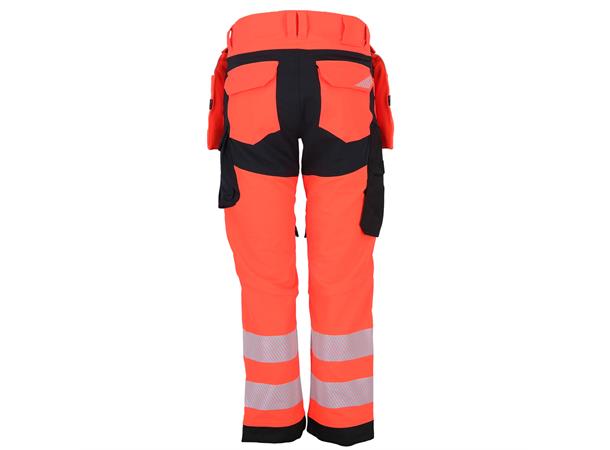 Bismuth Roofpant ZP HVis Black Pocket 56 Bukse med hengelommer 