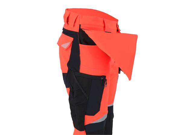 Bismuth Roofpant ZP HVis Black Pocket 56 Bukse med hengelommer 
