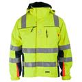 Skalljakke BS Bergset Hivis/NAV L multinorm kl.3