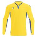 Canopus Shirt Longsleeve YEL/ROY XS Elegant langermet treningsdrakt - Unisex